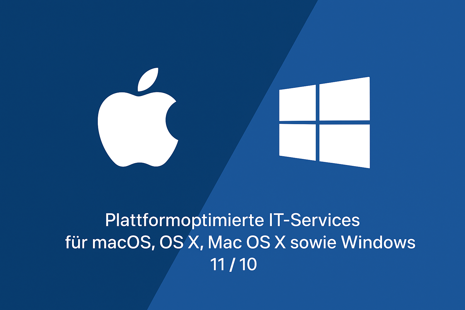 macos-windows.support - Plattformoptimierte IT-Services für macOS, OS X, Mac OS X sowie Windows 11-10